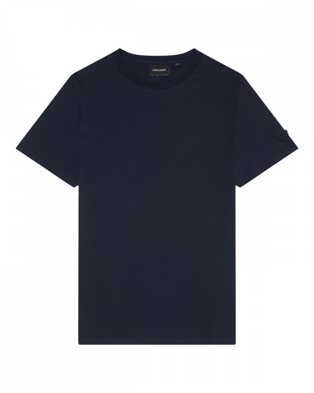 Lyle & Scott Tonal Eagle Superfine Cotton Mens T-Shirt - Z271 Dark Navy