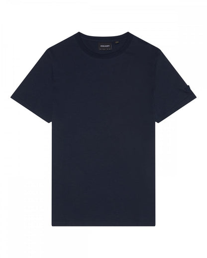 Lyle & Scott Tonal Eagle Superfine Cotton Mens T-Shirt - Z271 Dark Navy