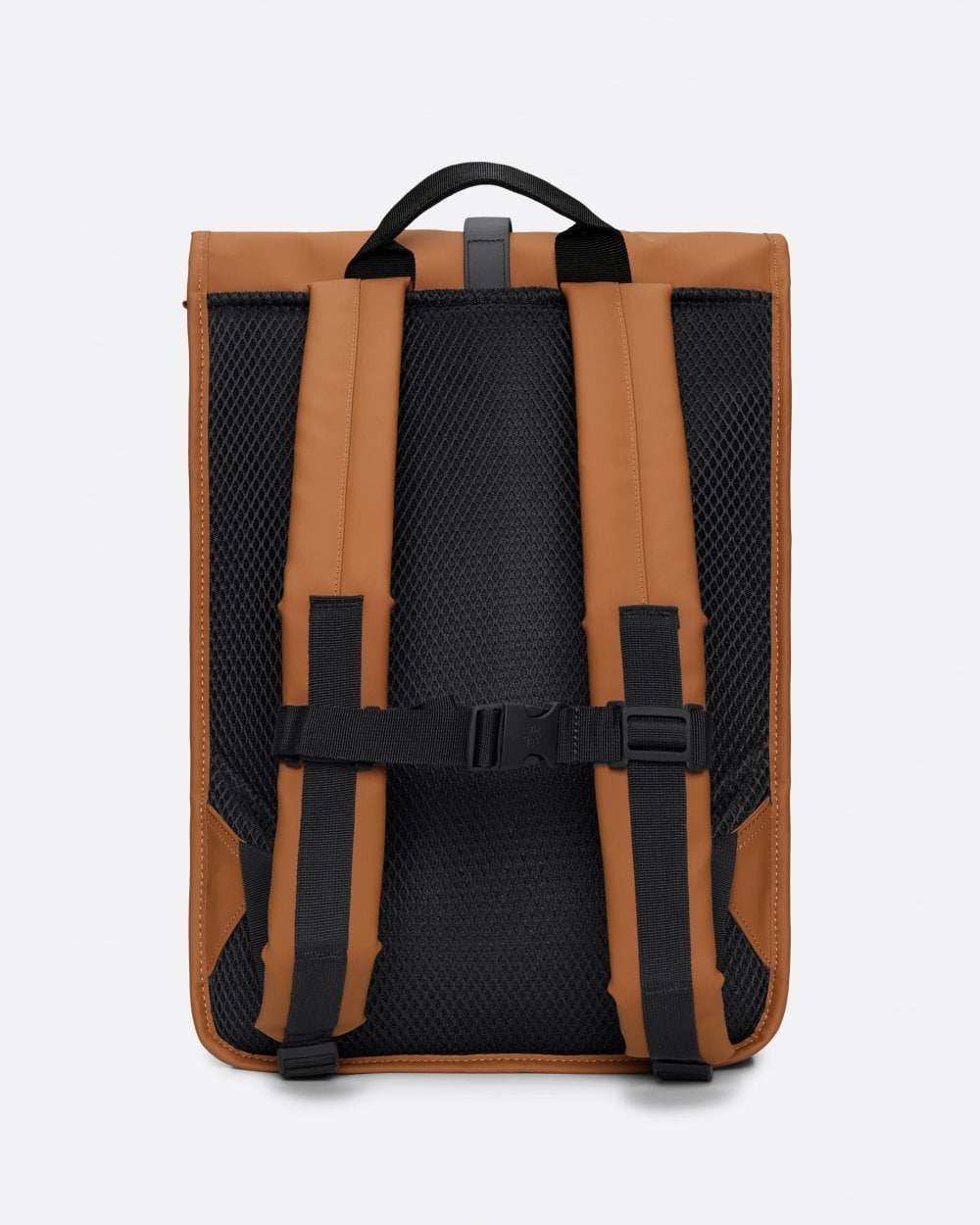 Rains Unisex Rolltop Rucksack - 63 Rust