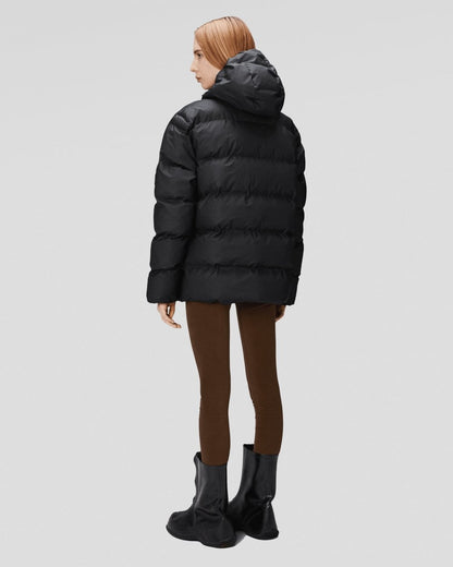 Rains Alta Unisex Puffer Jacket - 01 Black