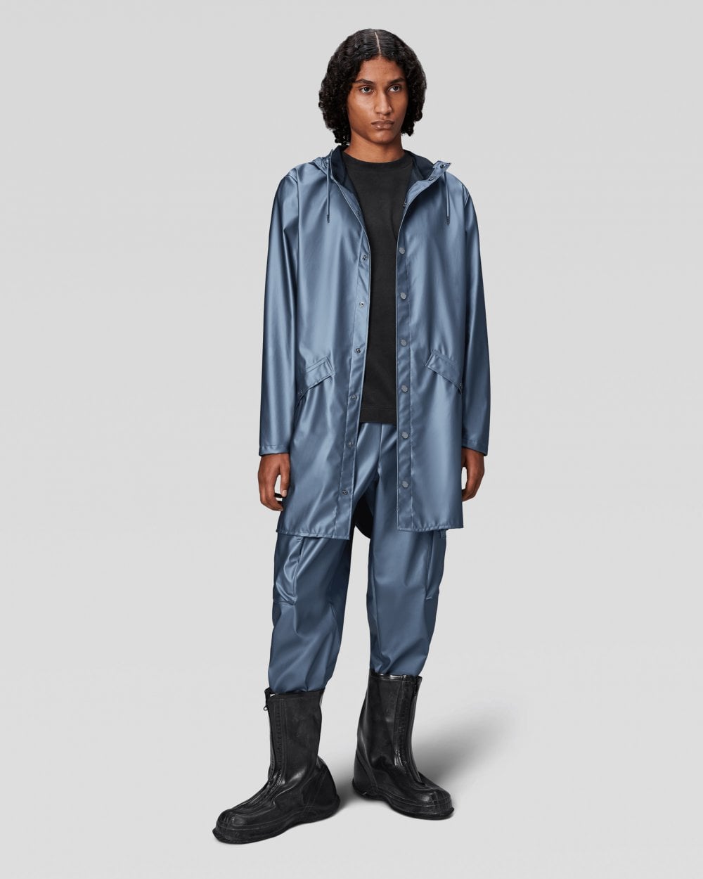 Rains Long Unisex Jacket - 36 Bay