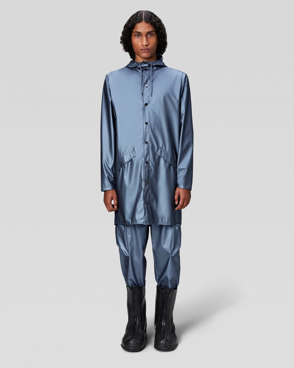 Rains Long Unisex Jacket - 36 Bay