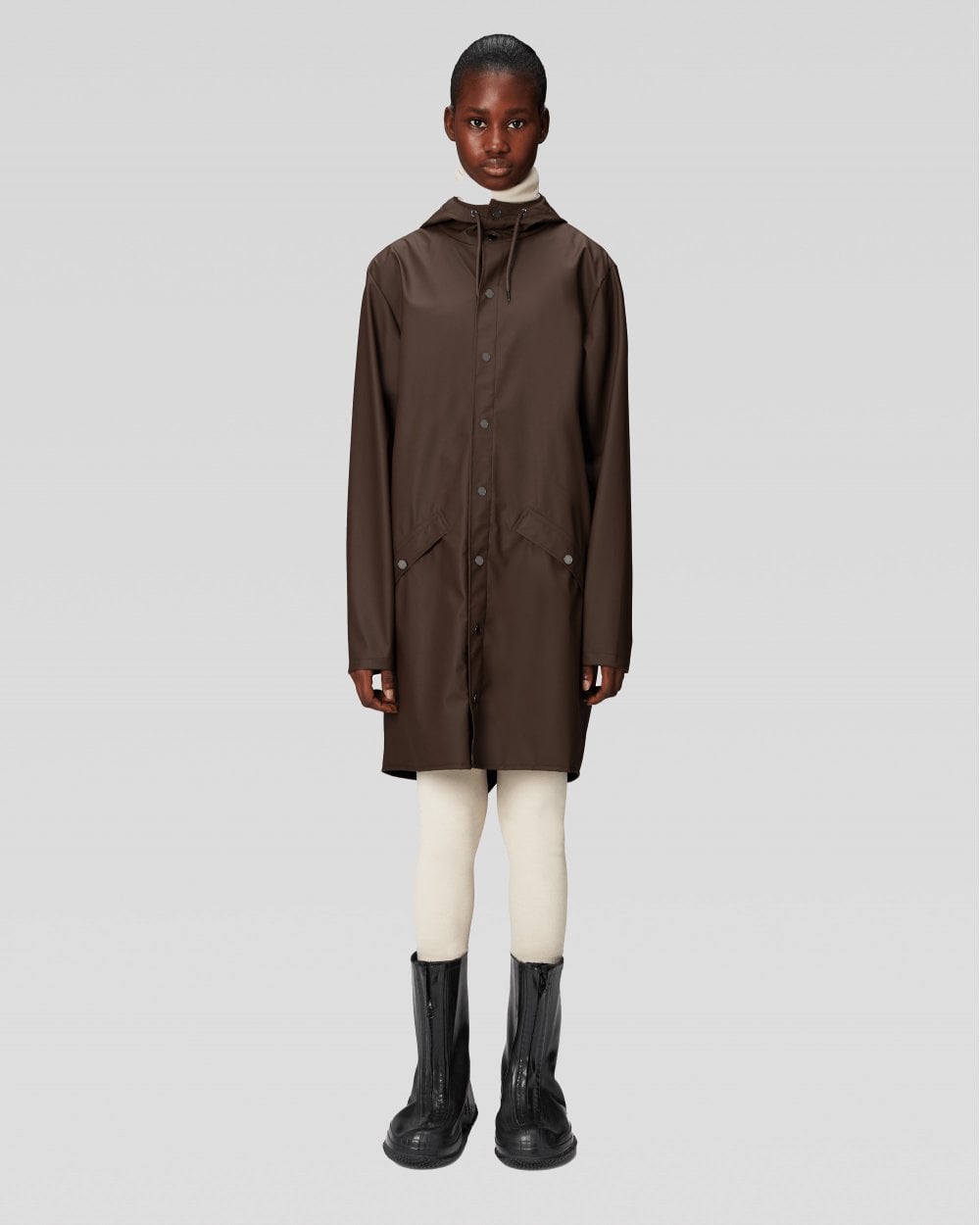 Rains Long Unisex Jacket - 23 Frame