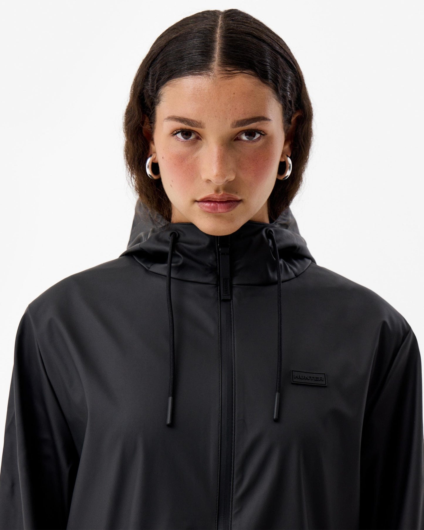 Hunter Andrea Unisex Rain Coat - Black