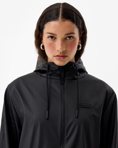 Hunter Andrea Unisex Rain Coat - Black