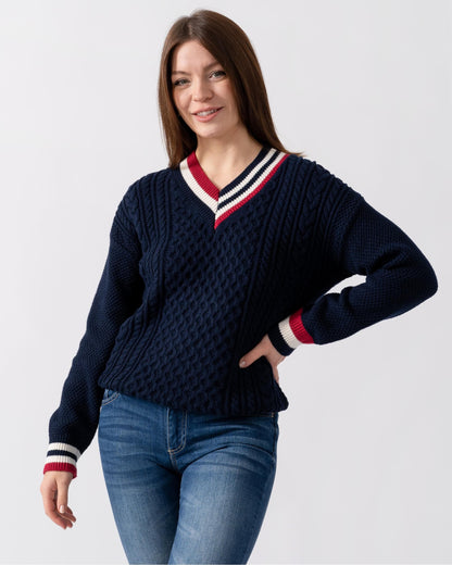 Joules Dawson Womens V-Neck Jumper