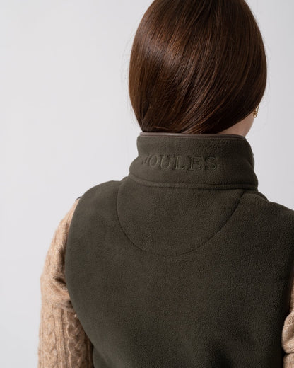 Joules Fairbourne Womens Gilet - Khaki