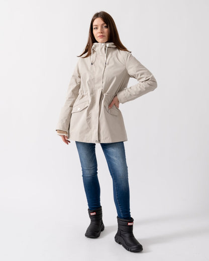 Joules Portwell Womens Raincoat - Neutral