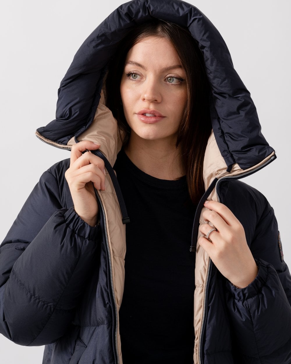 Parajumpers Sleeping Bag Womens Reversible Down Padded Coat