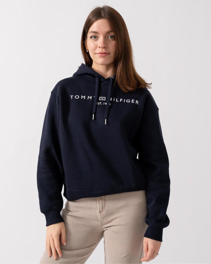 Tommy Hilfiger Modern Regular Corp Logo Womens Hoodie