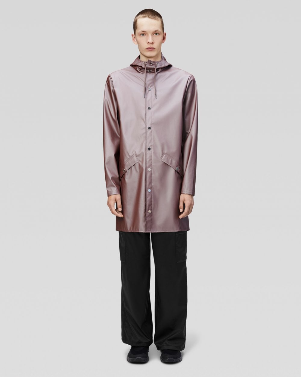 Rains Long Unisex Jacket - 37 Muse