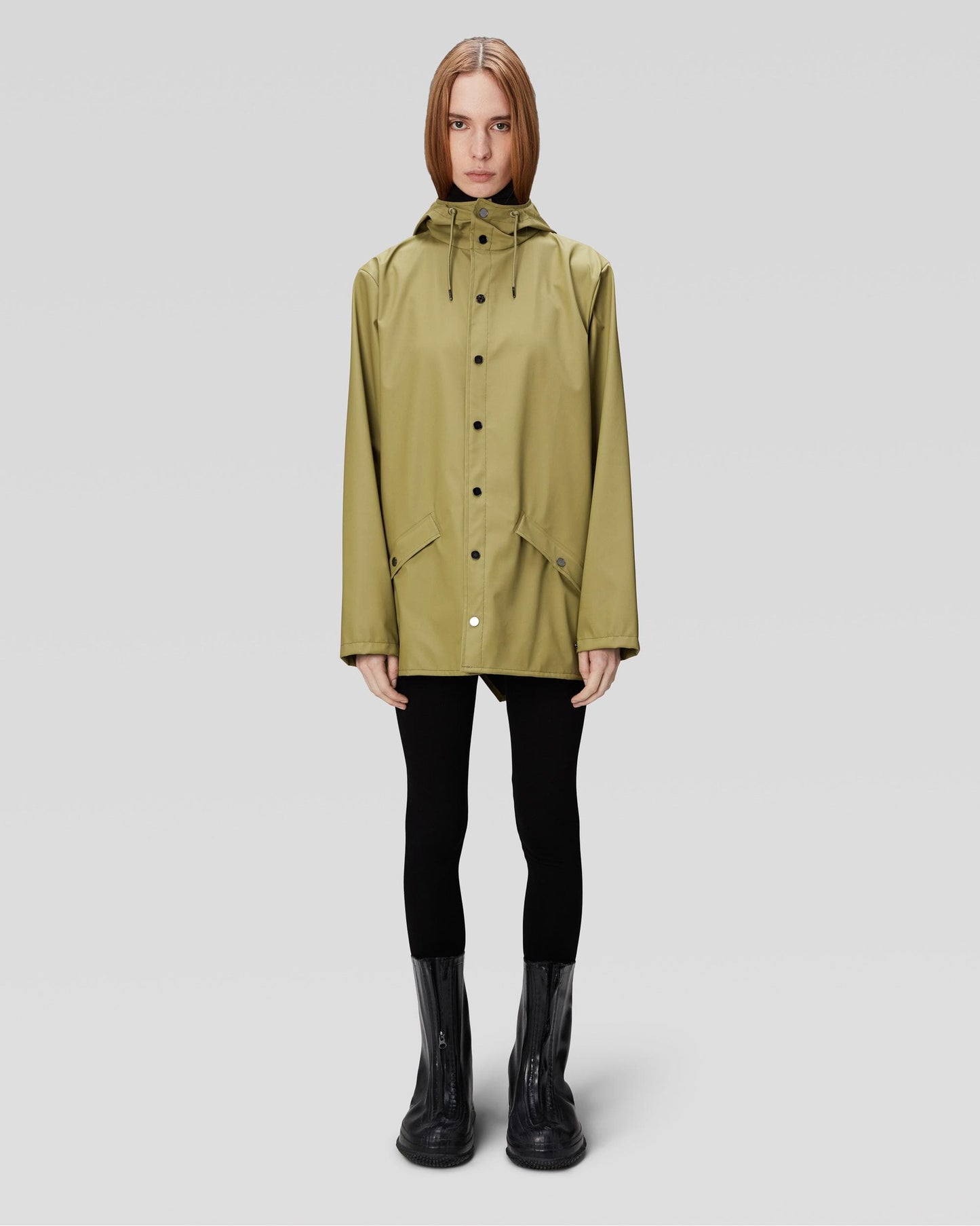 Rains Unisex Jacket - 44 Khaki