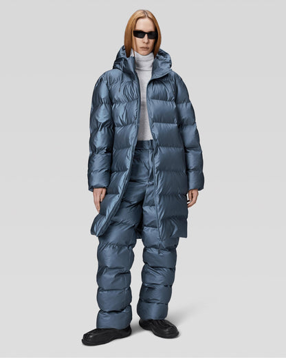Rains Alta Long Unisex Puffer Jacket - 36 Bay