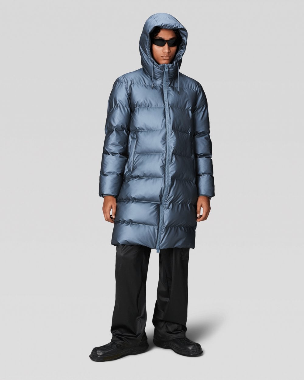 Rains Alta Long Unisex Puffer Jacket - 36 Bay