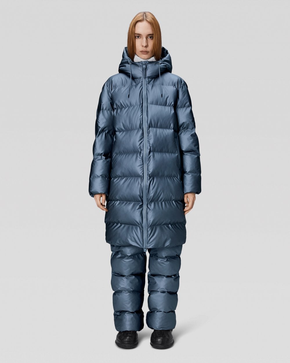 Rains Alta Long Unisex Puffer Jacket - 36 Bay