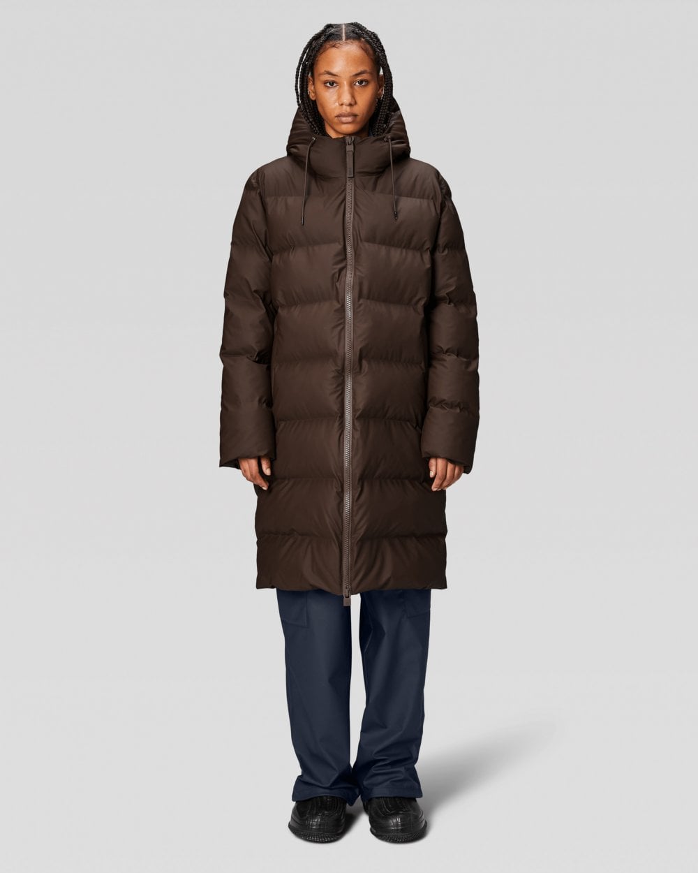 Rains Alta Long Unisex Puffer Jacket - 23 Frame
