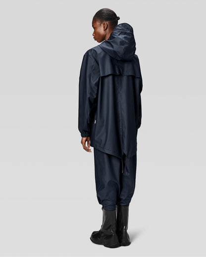 Rains Unisex Fishtail Jacket - 47 Navy