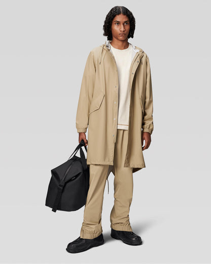Rains Unisex Fishtail Parka - 24 Sand