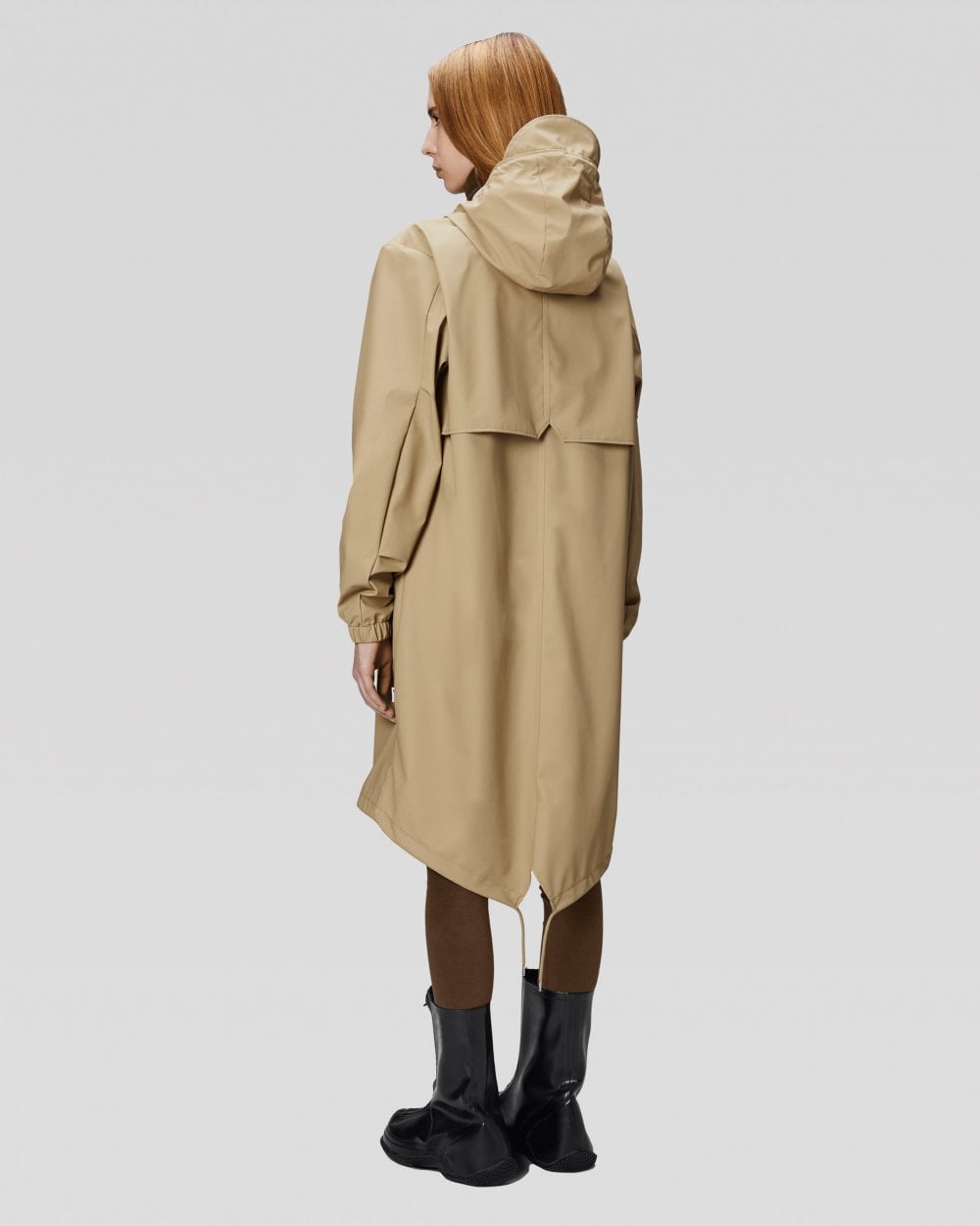 Rains Unisex Fishtail Parka - 24 Sand