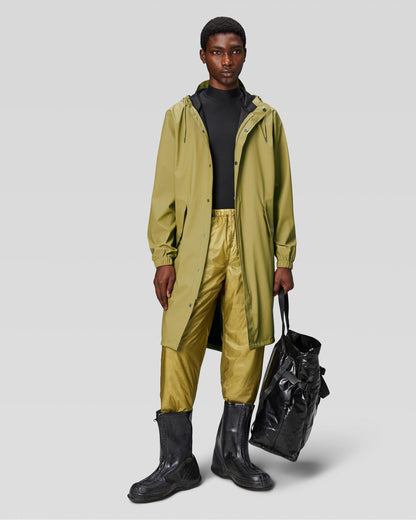 Rains Unisex Fishtail Parka - 44 Khaki