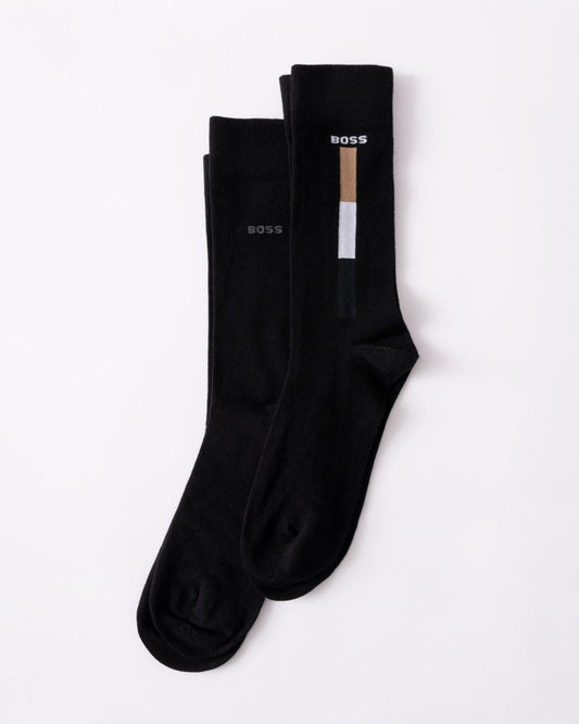 BOSS Orange BOSS Orange 2-Pack Mens Iconic Stripe Socks
