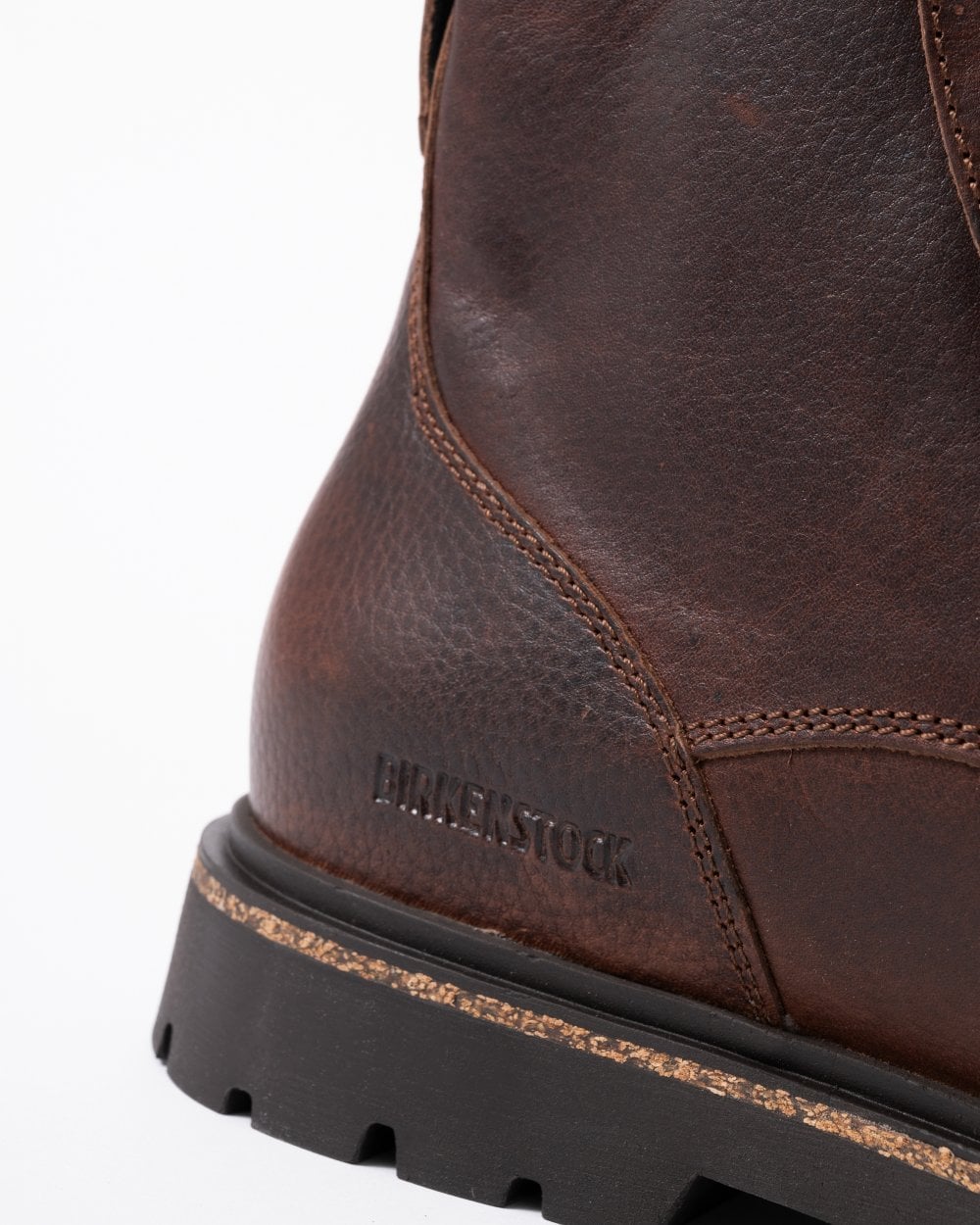 Birkenstock Highwood Lace Mid Natural Leather  Mens Boots