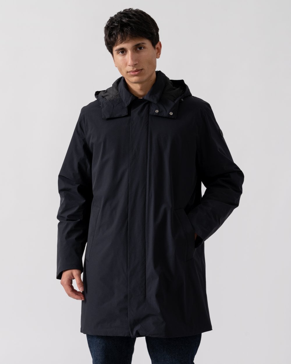 GANT Mens Padded Car Coat with Detachable Hood
