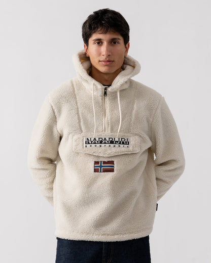 Napapijri Napapijri T-Burgee Curly Mens Half Zip Hooded Fleece