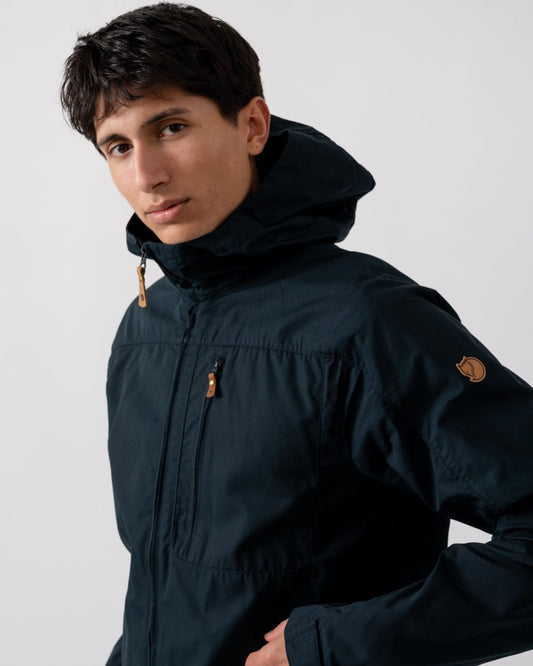 Fjallraven Sten Mens Jacket - Dark Navy 555