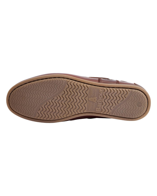 Barbour Wake Mens Boat Shoes - Mahogany BR76
