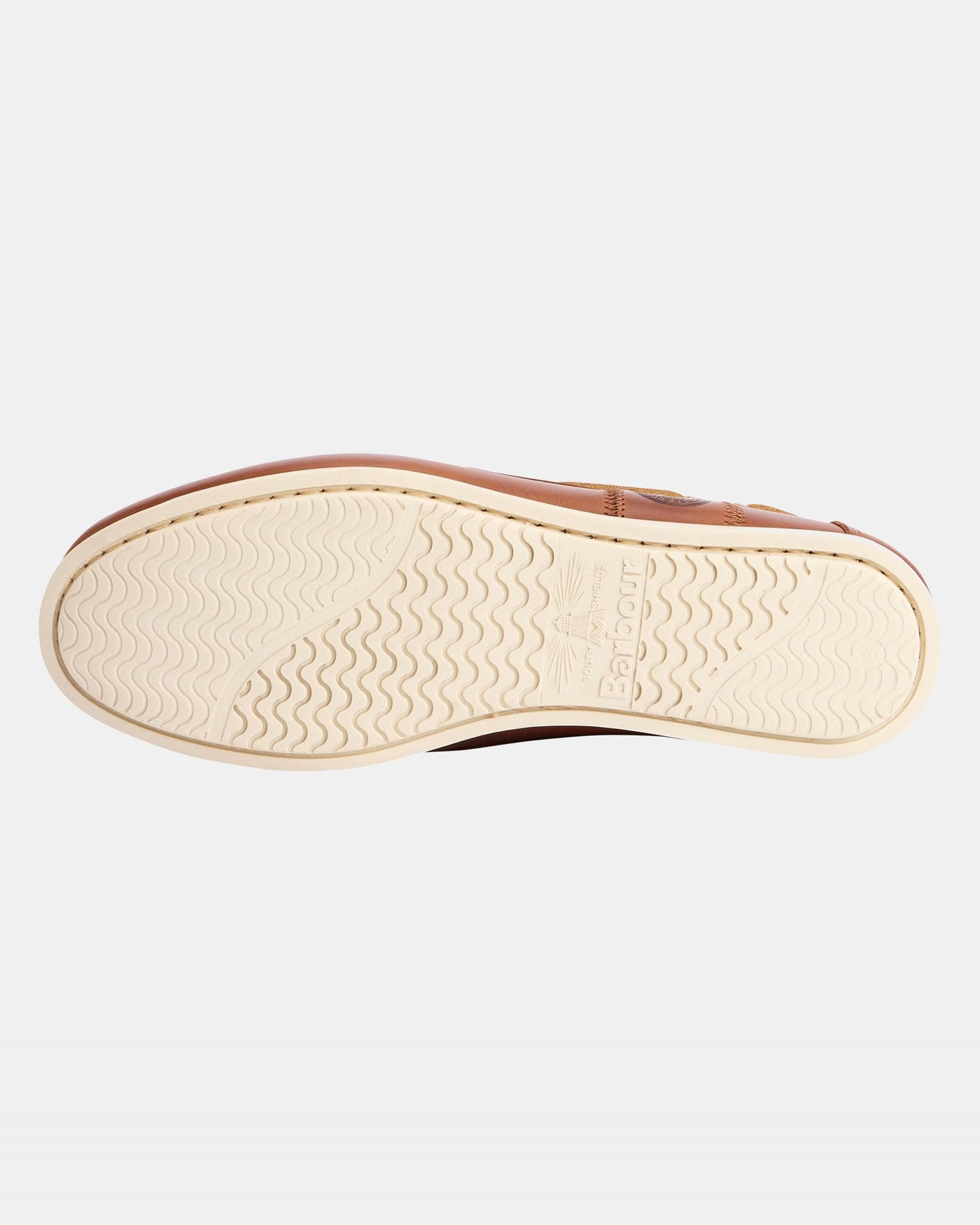 Barbour Wake Mens Boat Shoes - Cognac