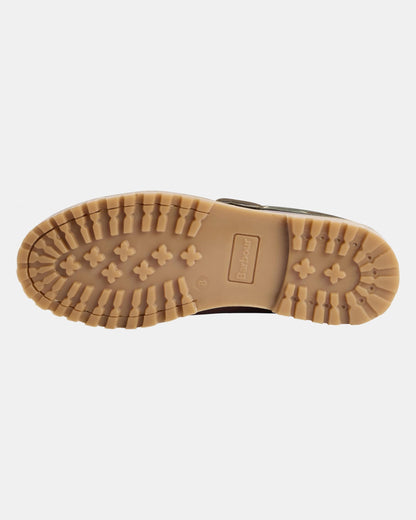 Barbour Deck Mens Boat Shoes - Mahogany