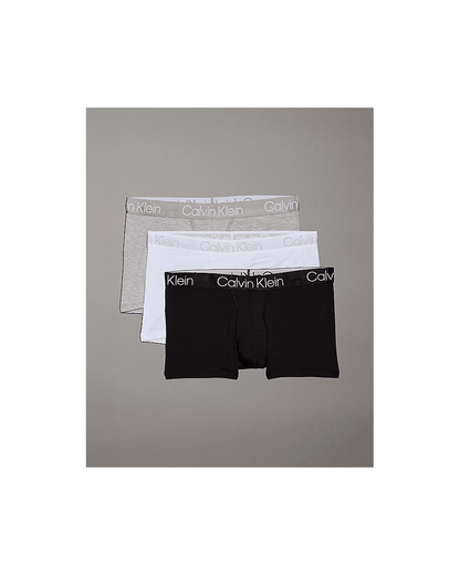 Calvin Klein Calvin Klein 3 Pack Mens Modern Structure Trunks