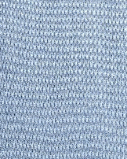 Barbour Cotton Mens Half Zip Jumper - Dark Chambray