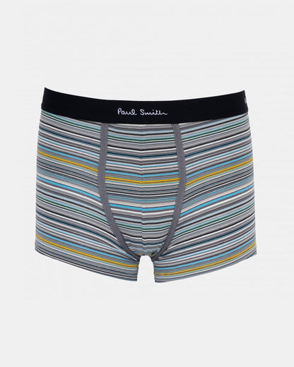 Paul Smith 3 Pack Mens Signature Stripe Trunks - 70 Grey