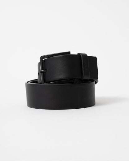 HUGO Gioni Mens Leather Belt NOS - Black 001