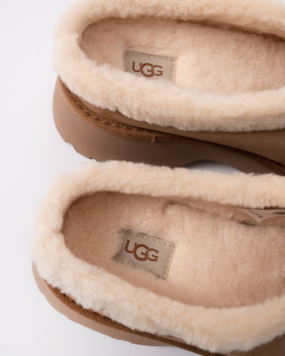 UGG New Heights Cozy Womens Platform Clogs