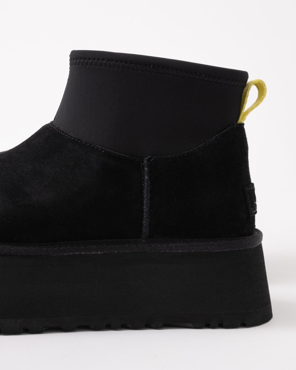 UGG Womens Classic Mini Dipper Platform Boots - Black