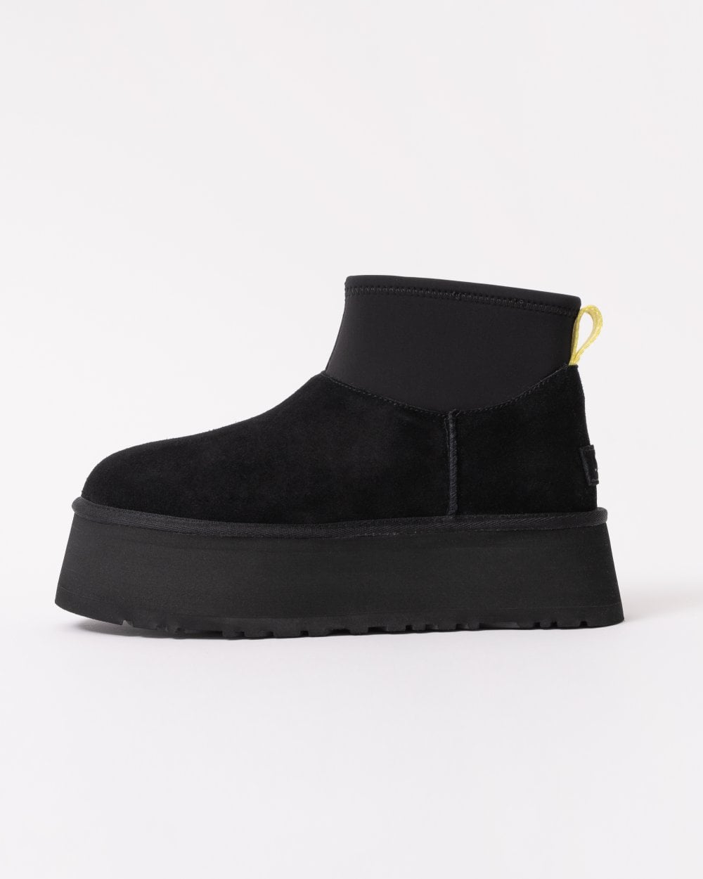 UGG Womens Classic Mini Dipper Platform Boots - Black