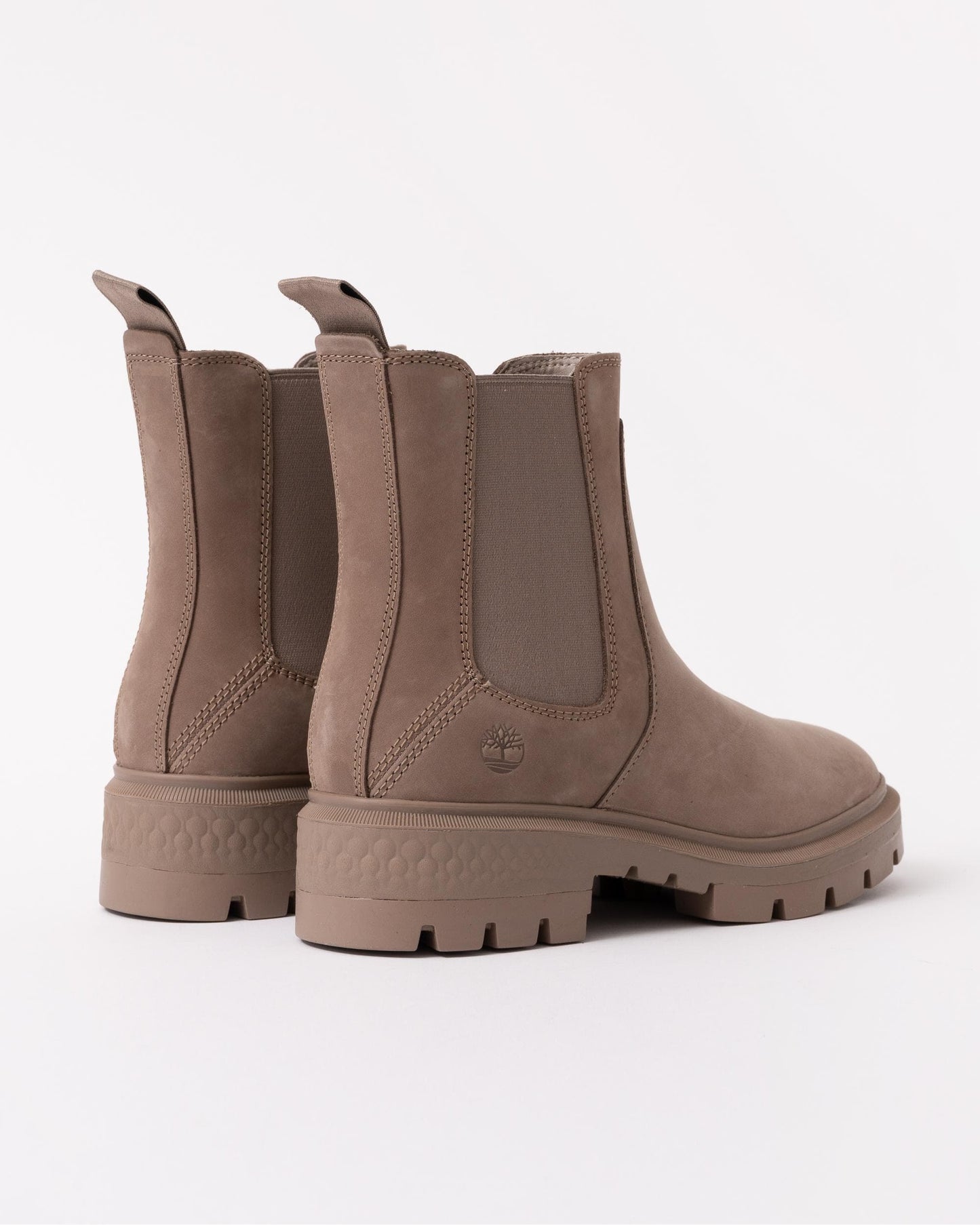 Timberland Cortina Valley Mid Womens Chelsea Boots - Taupe Nubuck