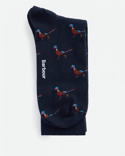 Barbour Mavin Mens Socks - Navy / Pheasant
