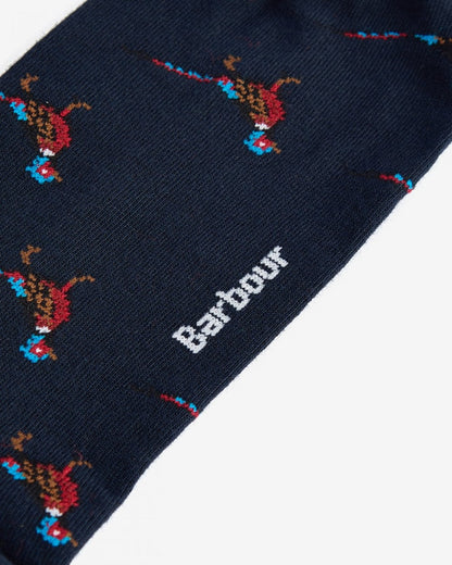 Barbour Mavin Mens Socks - Navy / Pheasant