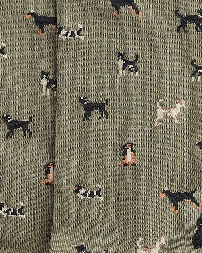 Barbour Mavin Mens Socks - Mid Olive/Dog