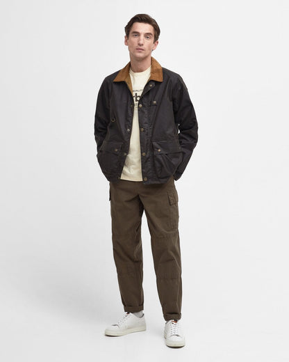 Barbour Utility Spey Mens Wax Jacket - Olive