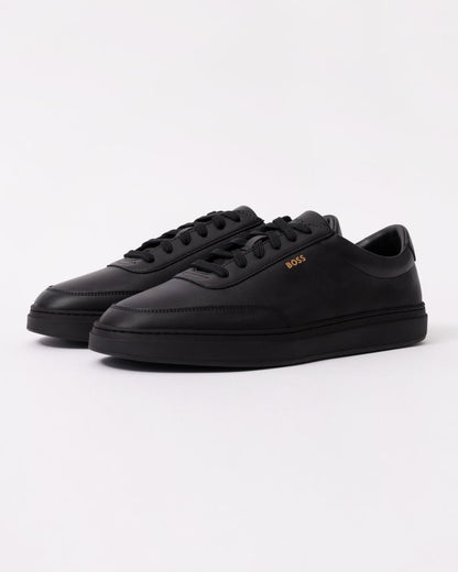 BOSS Orange Kieran Tenn Mens Leather Trainers 50536504