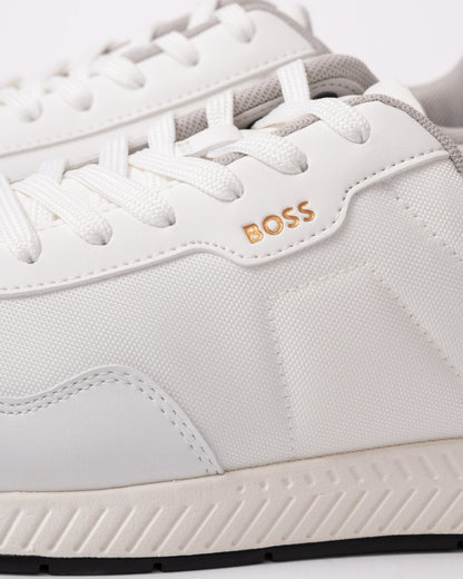 BOSS Orange Titanium Runn Mens Trainers 50536481 - White 100