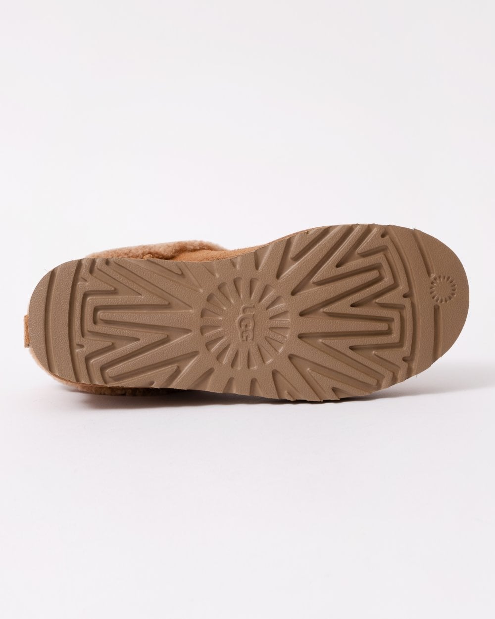 UGG Womens Classic Ultra Mini Maxi Curly Boots - Chestnut