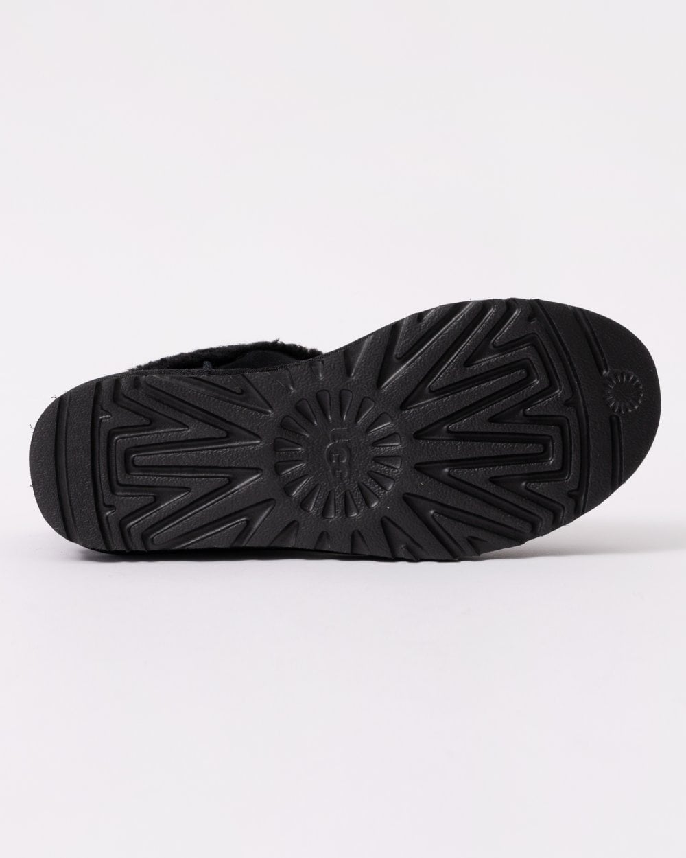 UGG Womens Classic Ultra Mini Maxi Curly Boots - Black