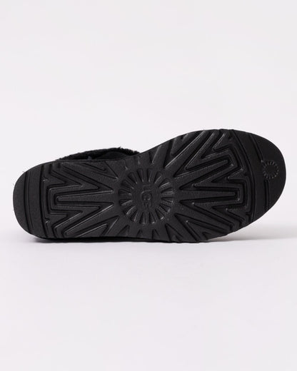 UGG Womens Classic Ultra Mini Maxi Curly Boots - Black