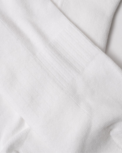HUGO Iconic 3-Pack Quarter Length Combed Cotton Socks NOS - White 100